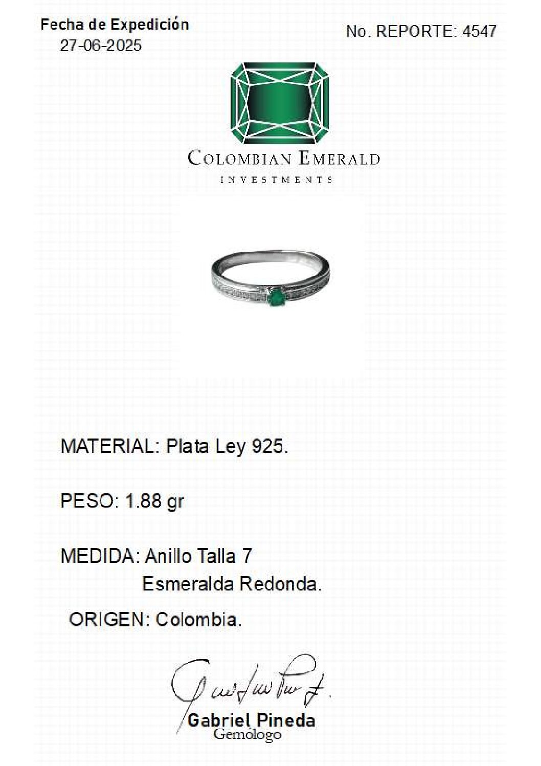 REPORTE-4547 REPORTE 4547