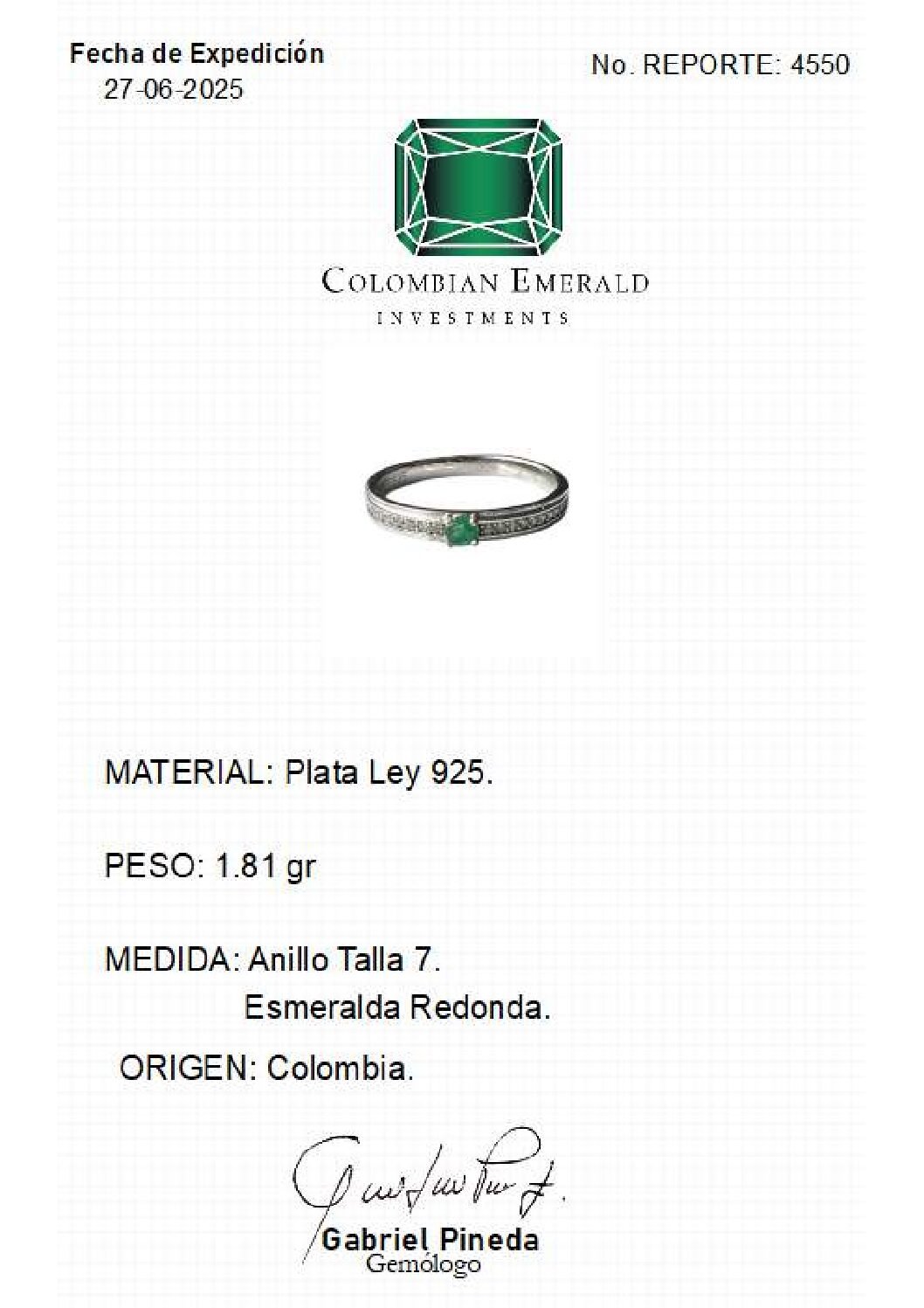 REPORTE-4550 REPORTE 4550