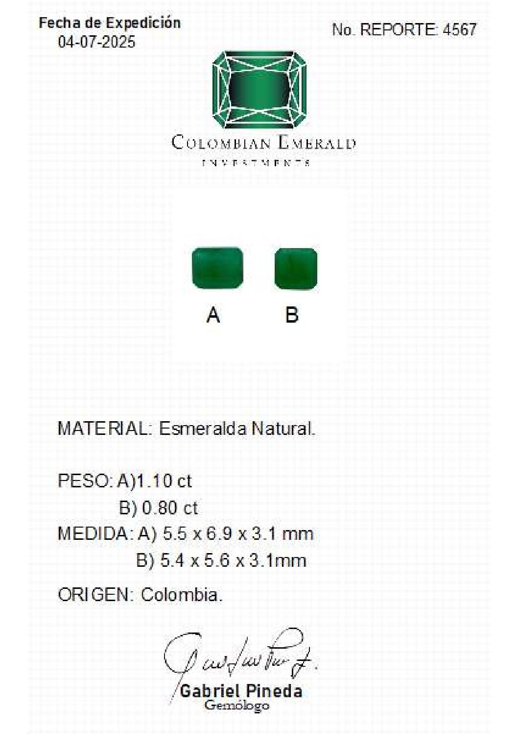REPORTE - 4567 REPORTE   4567