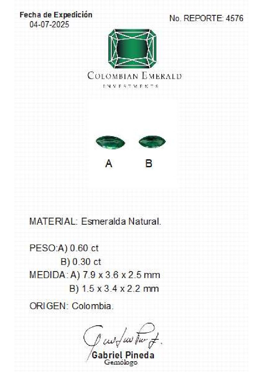 REPORTE- 4576 REPORTE  4576